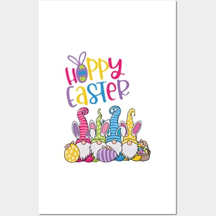 Gnome Hoppy Easter Posters and Art